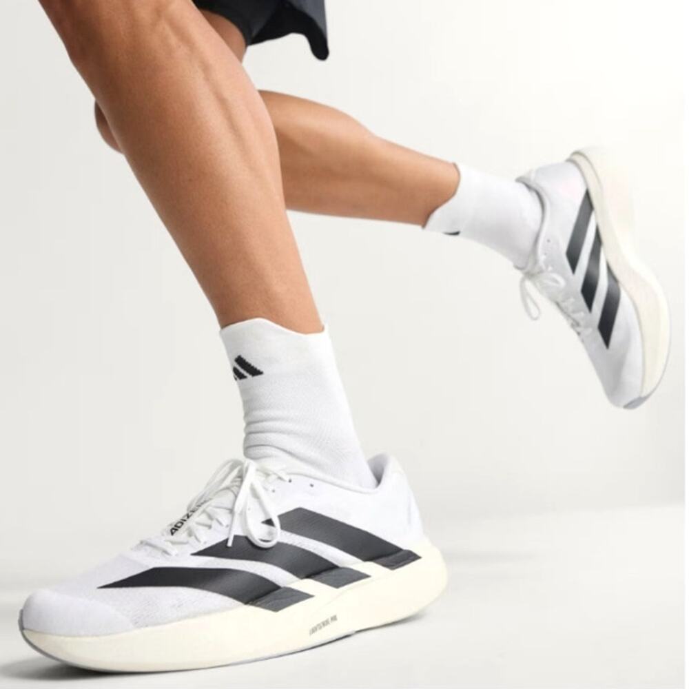 Adidas Adizero EVO SL Shoes Cloud White Core Black Size 9